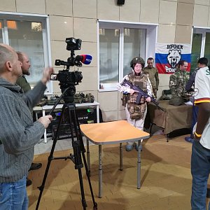 Соревнования г. Воронежа по танково-модельному спорту «Танковый биатлон»