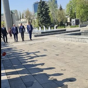 Рокот-Воронеж принял участие в акции "Огонь памяти" и возложении цветов
