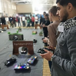 Соревнования г. Воронежа по танково-модельному спорту «Танковый биатлон»