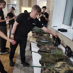 Соревнования г. Воронежа по танково-модельному спорту «Танковый биатлон»